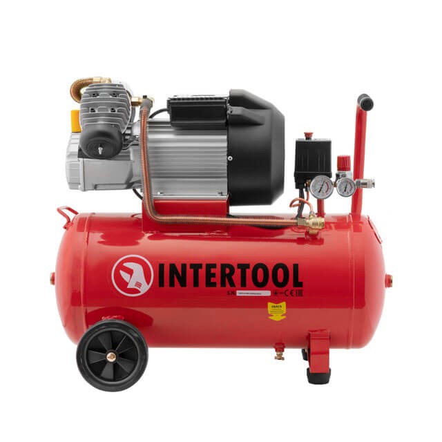 Компресор повітряний поршневий INTERTOOL PT-0007 50л
